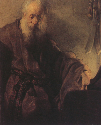 St Paul at his Writing-Desk (mk33)